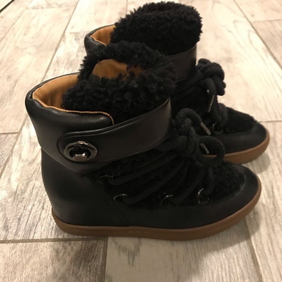 Coach Monroe shearling boot - Picture 5 of 5